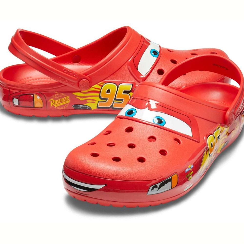 CROCS Red Lightning McQueen Adult